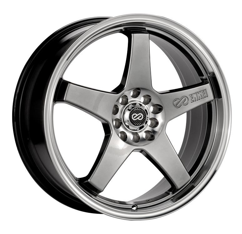 17x7 Enkei EV5 Gray Wheel/Rim 5x100 5-100 17-7