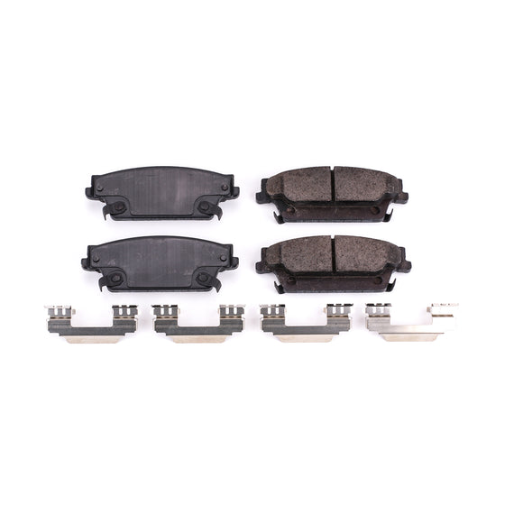 PowerStop Z17 Evolution Ceramic Brake Pads With Hardware