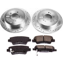 PowerStop Z23 Daily Driver Carbon-Fiber Ceramic Brake Pad and Drilled & Slotted