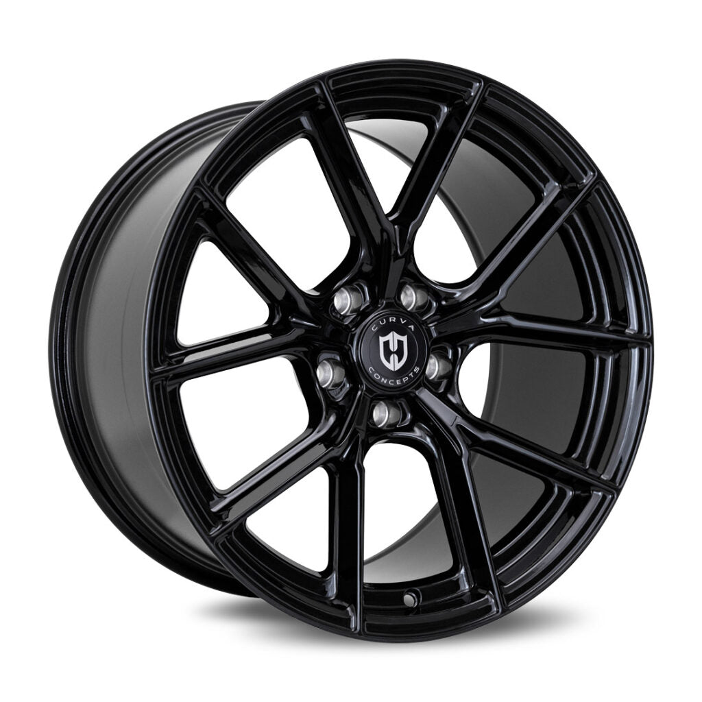 19x9 Curva CFF70 Gloss Black 5x112 ET28 wheel/rim