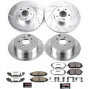 PowerStop Z26 Street Performance Ceramic Brake Pad and Drilled & Slotted Rotor K