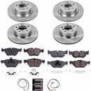 PowerStop OE Stock Replacement Low-Dust Ceramic Brake Pad and Rotor Kit