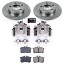 PowerStop OE Stock Replacement Low-Dust Ceramic Brake Pad, Rotor and Caliper Kit