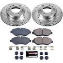 PowerStop Z23 Daily Driver Carbon-Fiber Ceramic Brake Pad and Drilled & Slotted