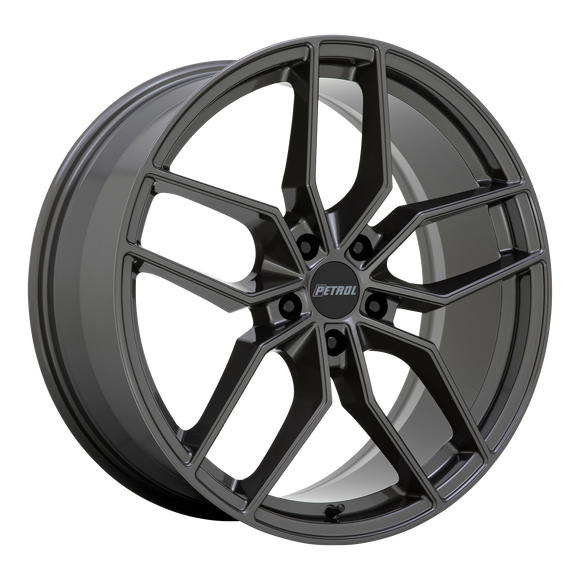 18X8 Petrol P5C Gloss Gunmetal 5X114.3 ET40 wheel/rim
