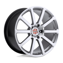 19x11 Victor Zehn Silver Wheel/Rim 5x130 5-130 19-11 Porsche ET36