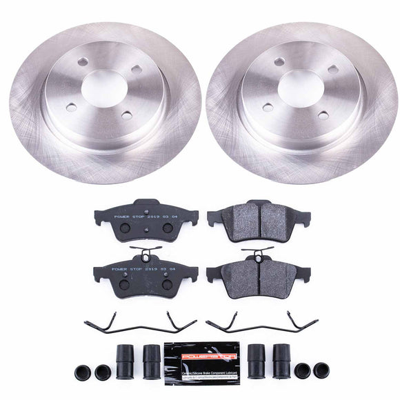 PowerStop Track Day Spec High-Performance Brake Pad and Rotor Kit