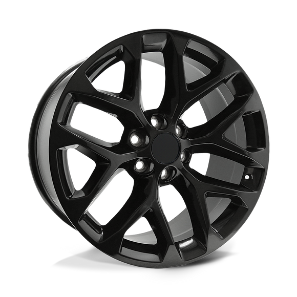24X10 Performance Replicas PR177 Gloss Black 6X139.7 ET24 wheel/rim