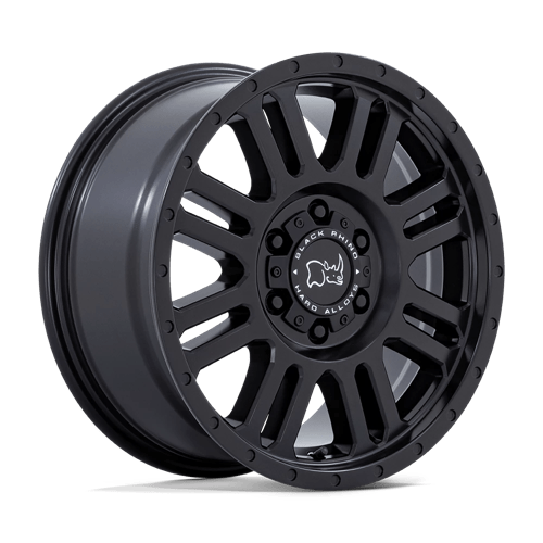 17X8 Black Rhino Yellowstone Matte Black 5X160 ET45 Wheel Rim