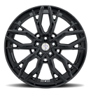 20x9 Sapphire Luxury Alloys SX07-07 Gloss Black 5x115 ET35 CB73 Wheel Rim