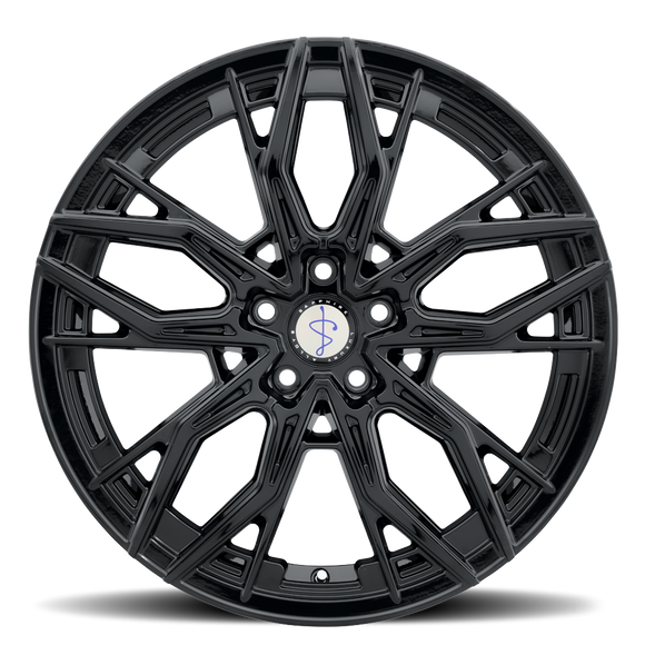 20x9 Sapphire Luxury Alloys SX07-07 Gloss Black 5x115 ET35 CB73 Wheel Rim
