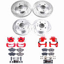 PowerStop Z23 Daily Driver Carbon-Fiber Ceramic Pads Drilled & Slotted Rotor & C