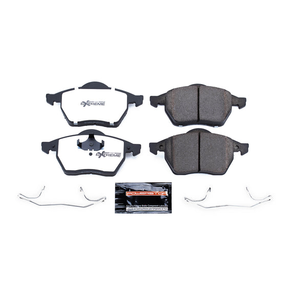 PowerStop Z26 Street Performance Carbon-Fiber Ceramic Brake Pads With Hardware