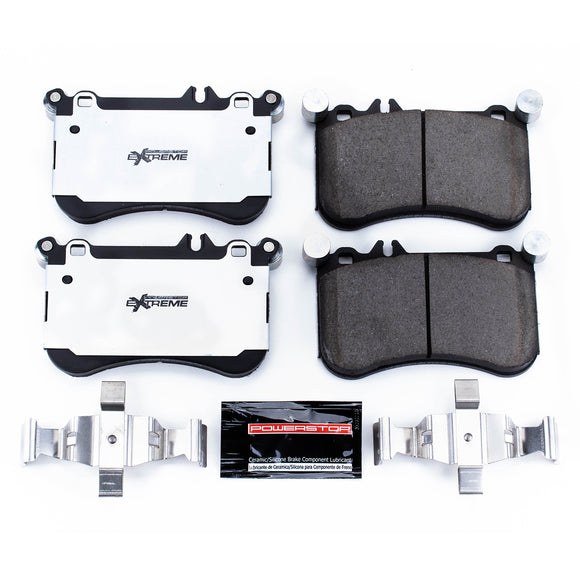 PowerStop Z26 Street Performance Carbon-Fiber Ceramic Brake Pads With Hardware