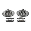PowerStop Z23 Daily Driver Carbon-Fiber Ceramic Brake Pad and Drilled & Slotted