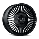 24x10 Dolce TRENTO Glossy Black Wheel 6x135 ET25 CB106.2
