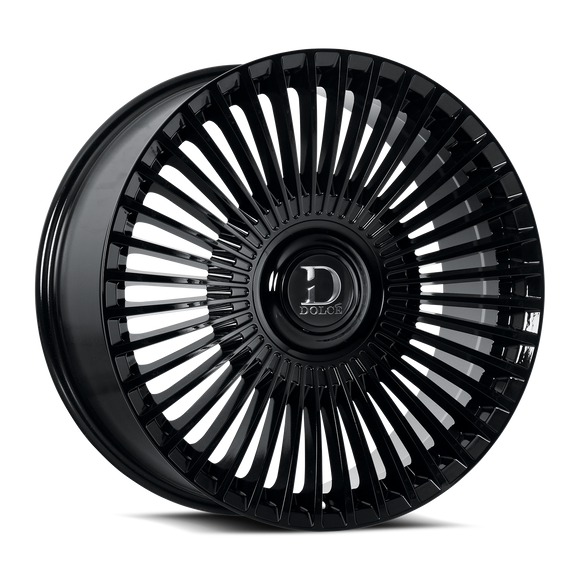 24x10 Dolce TRENTO Glossy Black Wheel 6x135 ET25 CB106.2