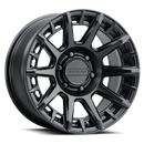 17x8.5 Raceline 964SB Vector Satin Black 6x135 ET0 CB87.1 Wheel