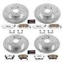 PowerStop Z26 Street Performance Ceramic Brake Pad and Drilled & Slotted Rotor K
