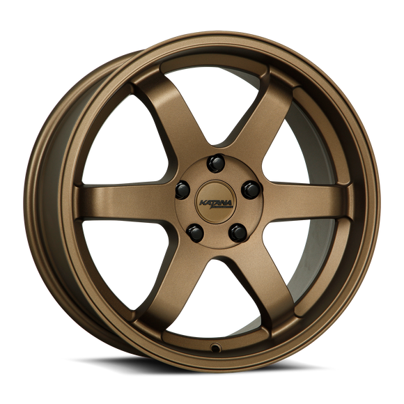 18x8 Katana KR08 Matte Bronze 5x120 ET40 CB72.56 Wheel