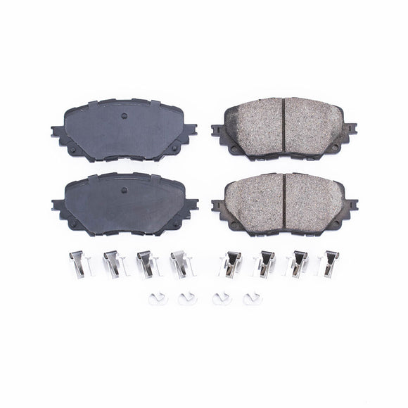 PowerStop Z17 Evolution Ceramic Brake Pads With Hardware