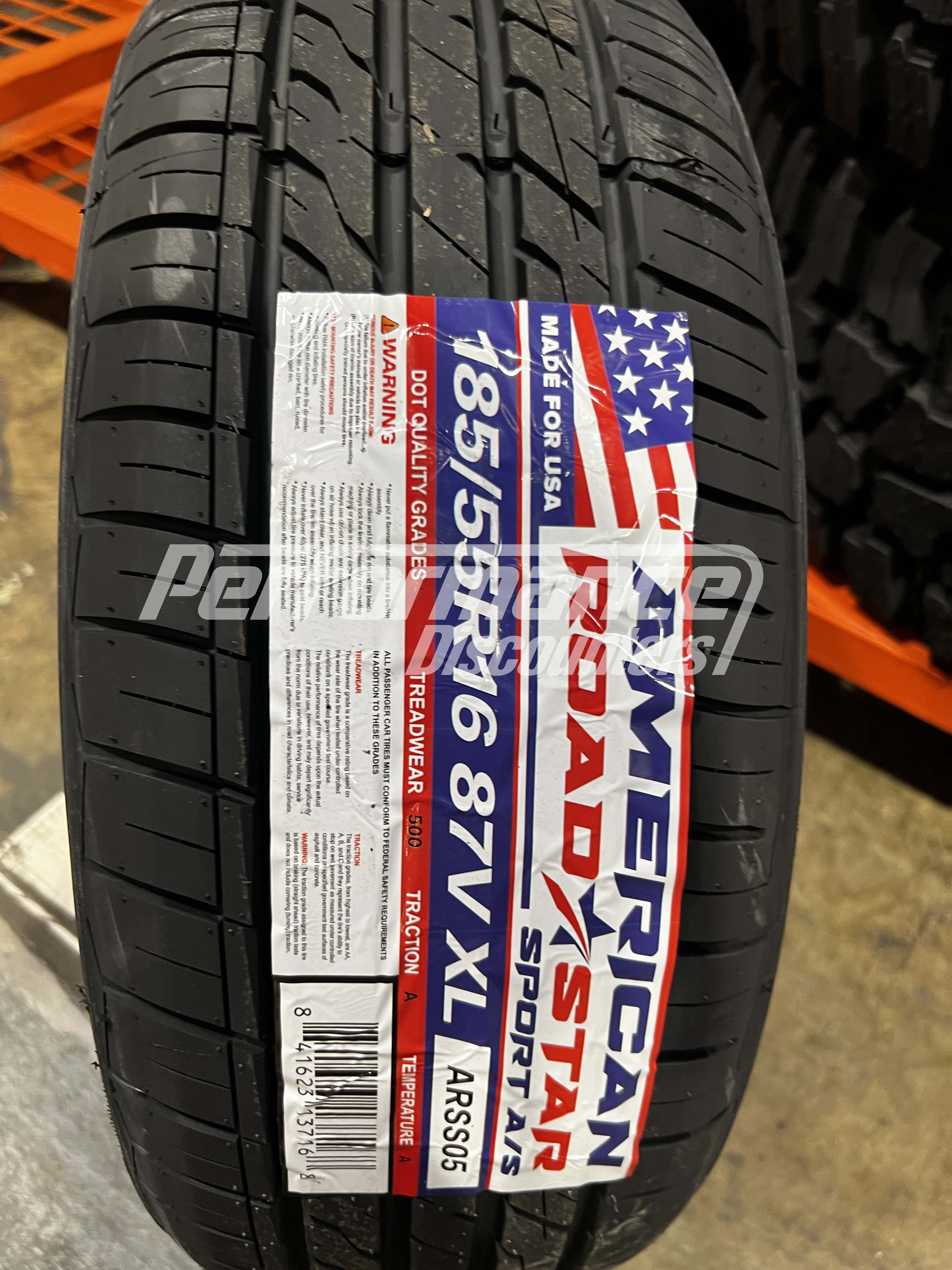 American Roadstar Sport A/S Tire(s) 185/55R15 82V SL BSW 185 55 15 1855515