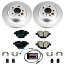 PowerStop Genuine Geomet Coated Rotor and Carbon-Fiber Ceramic Brake Pad Kit