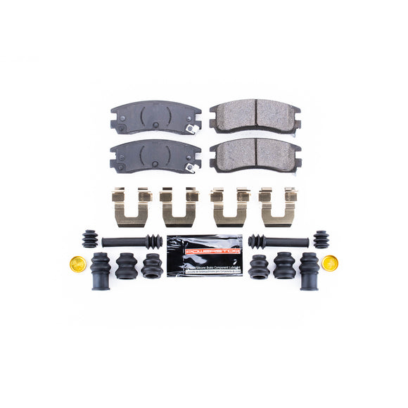 PowerStop Z23 Evolution Sport Carbon-Fiber Brake Pads With Hardware