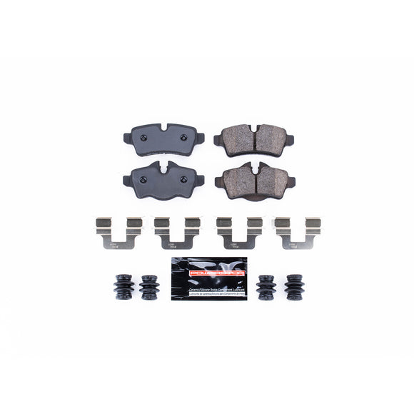 PowerStop Z23 Evolution Sport Carbon-Fiber Brake Pads With Hardware