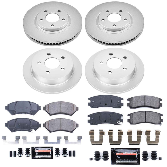 Z23 Daily Driver Premium Carbon-Fiber Ceramic Brake Pad and Fully Coated Rotor K