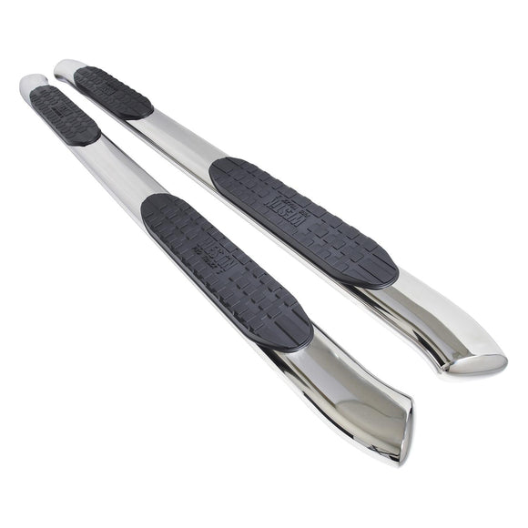 Westin PRO TRAXX 5 Oval Nerf Step Bars Polished Stainless Steel 21-52770
