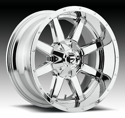 24X14 Fuel D536 Maverick Chrome Plated 8X170 ET-75 wheel/rim