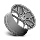 20X9 Asanti Black ABL-37 MONARCH Titanium Brushed 5X114.3 ET38 wheel/rim