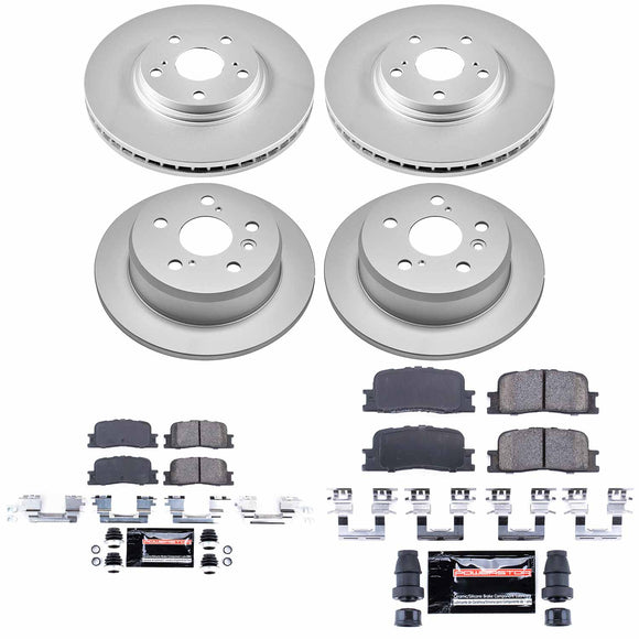 Z23 Daily Driver Premium Carbon-Fiber Ceramic Brake Pad and Fully Coated Rotor K