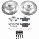 PowerStop Z36 Carbon-Fiber Ceramic Brake Pad with Drilled and Slotted Rotor Kit
