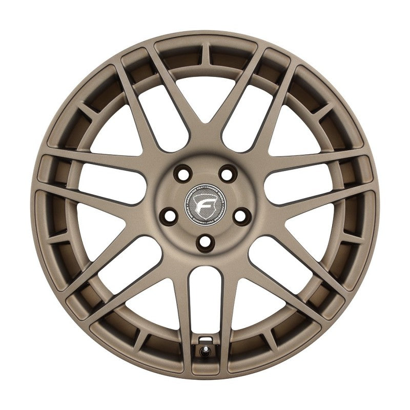 18x8.5 Forgestar F14C Satin Bronze 5x112 ET38 Wheel Rim - 0