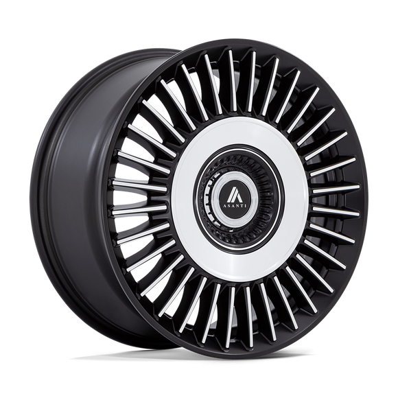 20X9 Asanti Black ABL-40 Tiara Black 5X108 5X112 ET45 Wheel Rim