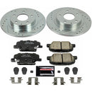 PowerStop Z23 Daily Driver Carbon-Fiber Ceramic Brake Pad and Drilled & Slotted