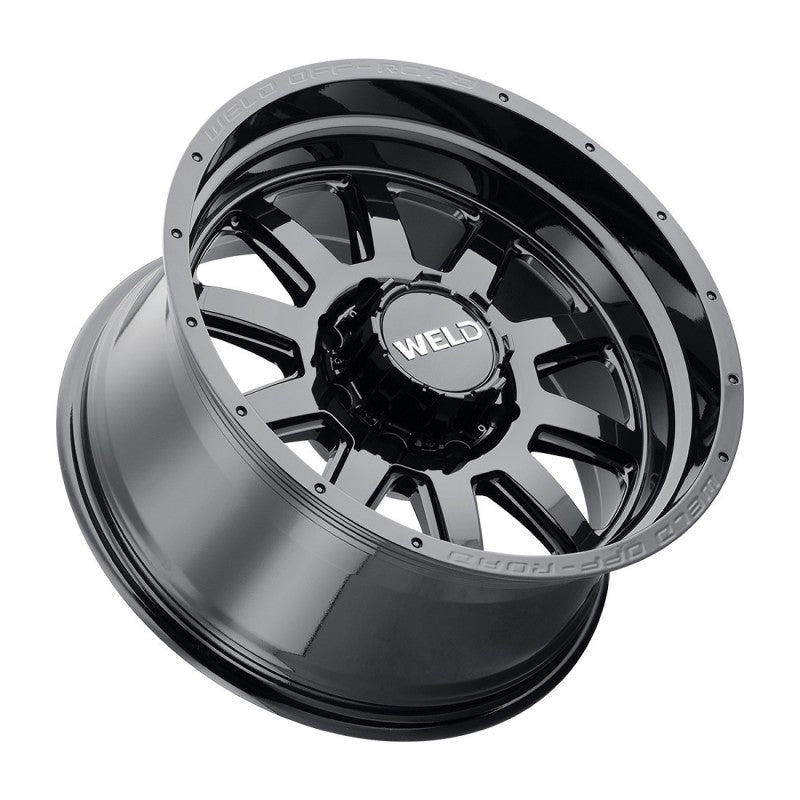 20x10 WELD Off-Road Stealth Gloss Black 8x165.1 8x6.5 ET-18 Wheel Rim - 0