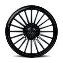 20x8.5 Dolce Performance GHOST Gloss Black Wheel 5x112 ET28 CB66.56