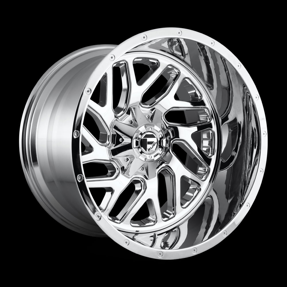 22X10 Fuel D609 Triton Chrome Plated 8X165.1 ET-18 wheel/rim - 0