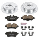 PowerStop Z23 Daily Driver Carbon-Fiber Ceramic Brake Pad and Drilled & Slotted