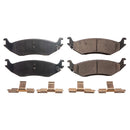 PowerStop Z17 Evolution Ceramic Brake Pads With Hardware
