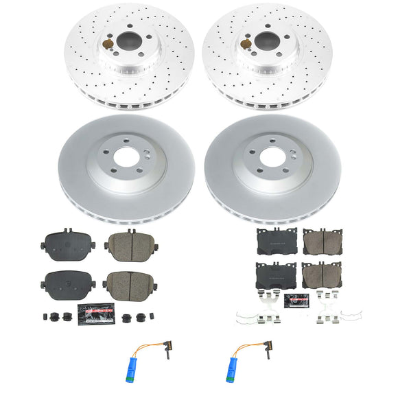Z23 Daily Driver Premium Carbon-Fiber Ceramic Brake Pad and Fully Coated Rotor K
