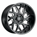 20x9.5 Black Rhino Reaper Gloss Black Milled Spokes 5x139.7 ET0.00 Wheel-6