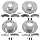 PowerStop Z26 Street Performance Ceramic Brake Pad and Drilled & Slotted Rotor K