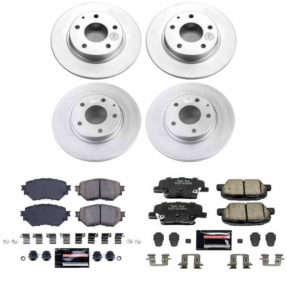 Z23 Daily Driver Premium Carbon-Fiber Ceramic Brake Pad and Fully Coated Rotor K