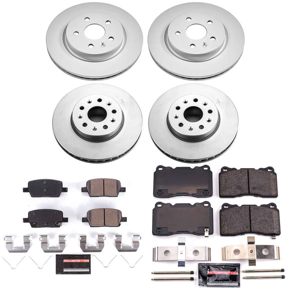 Z23 Daily Driver Premium Carbon-Fiber Ceramic Brake Pad and Fully Coated Rotor K