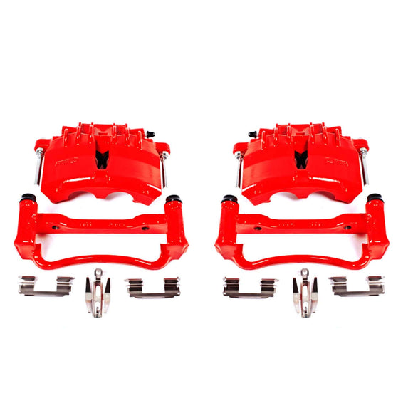 Front PowerStop Caliper Set For Ford Mustang