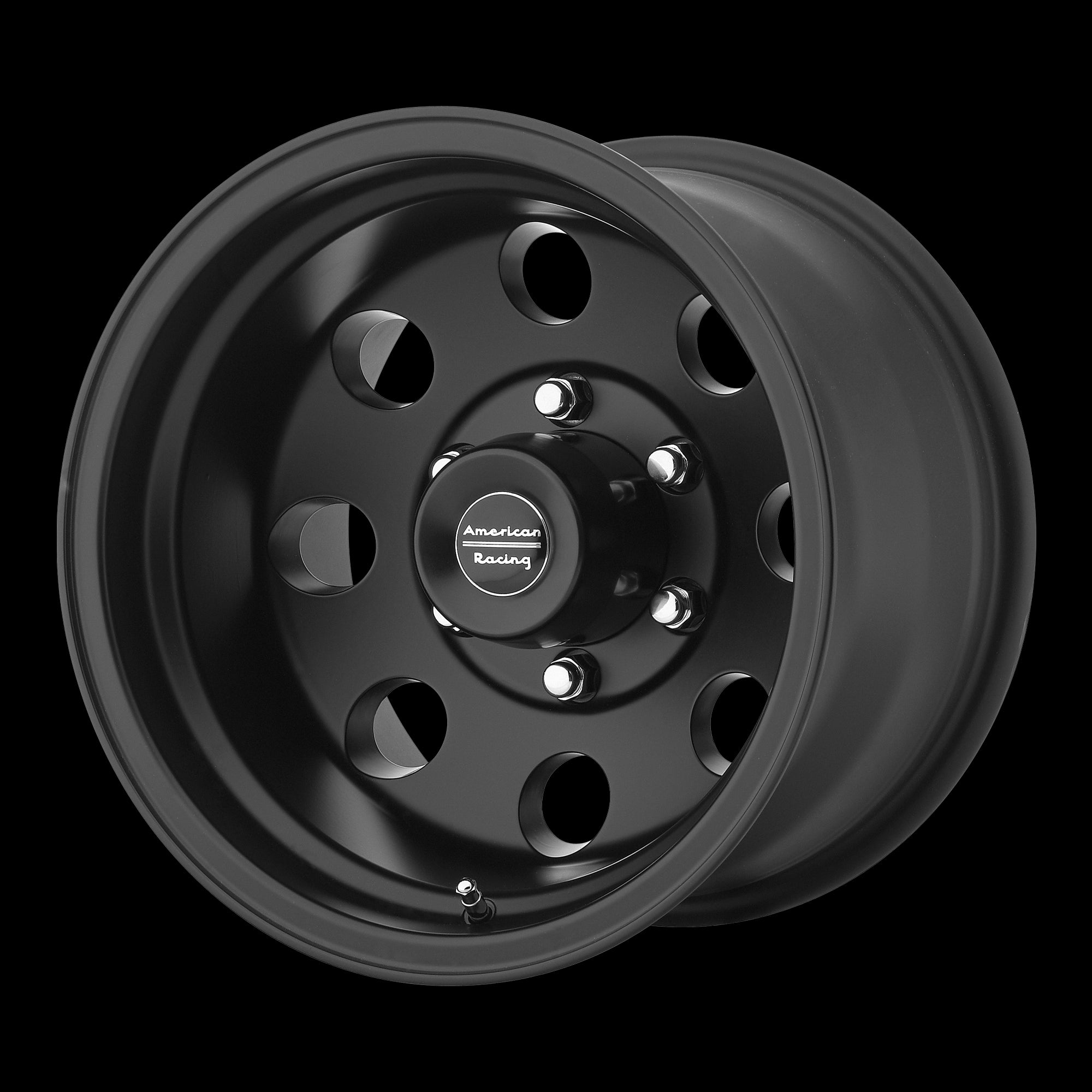 17X9 American Racing Baja Satin Black Wheel/Rim 8x170 17-9 ET-12